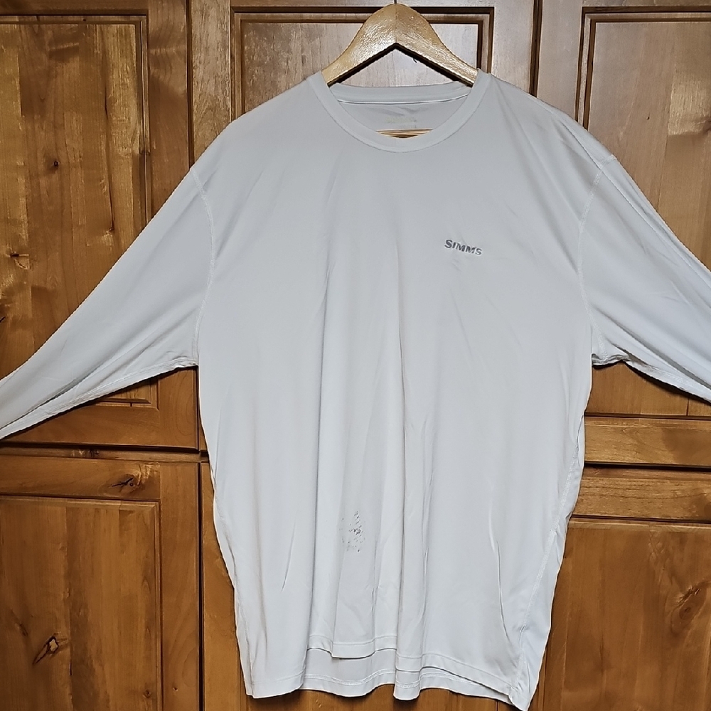 Simms Lightweight Sun Protection  Long Sleeve Fishing Shirt - XXL